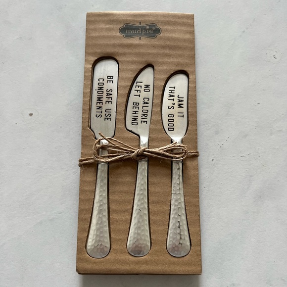 Mud Pie Kitchen New Mud Pie Cheese Knife Set Poshmark